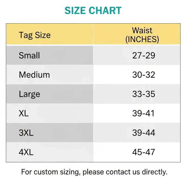 PakFitt Waist Trimmer Belt – Adjustable Neoprene Sweat Belt for Men & Women