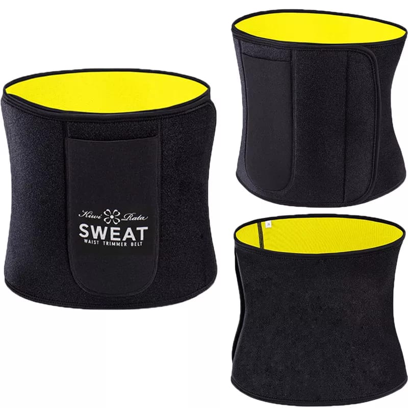 PakFitt Waist Trimmer Belt – Adjustable Neoprene Sweat Belt for Men & Women